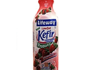 Lifeway Kefir. Strawberry. Bottle