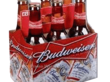 Budweiser -Budweiser Beer Bottles - 6 CT