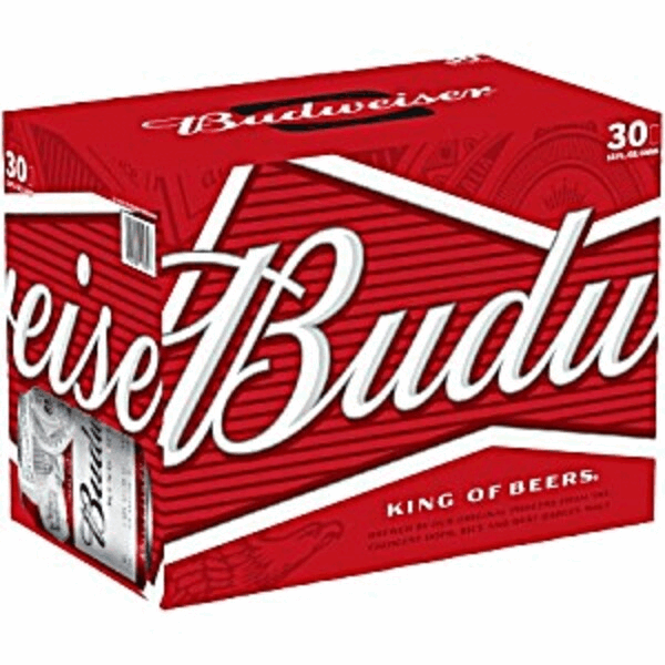 Budweiser 30 Cans