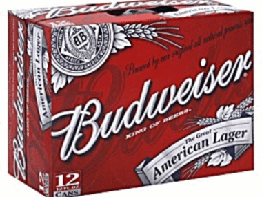 Budweiser 12 Cans