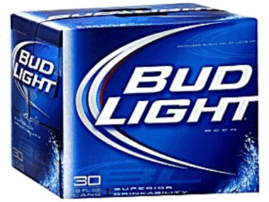 Bud Light 30 Cans