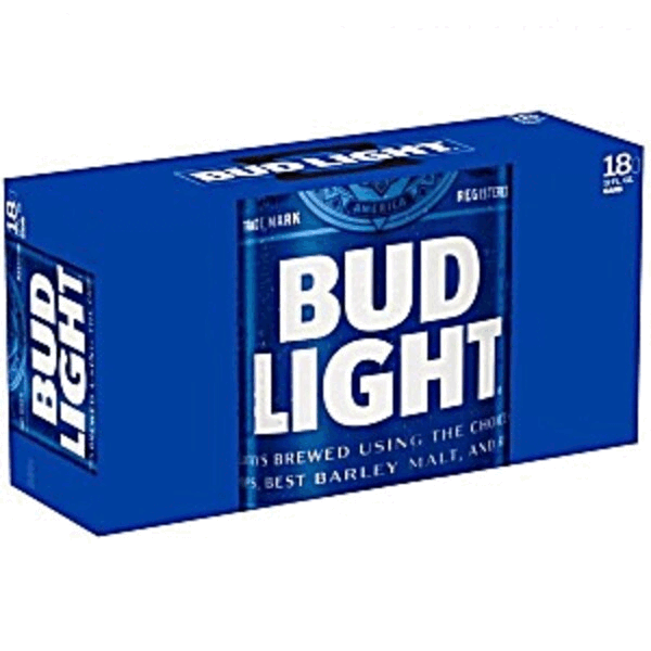 Bud Light 18 Cans